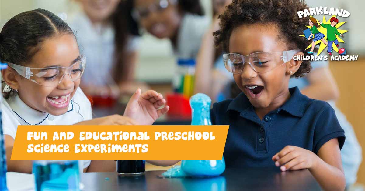 Preschool Science Experiments